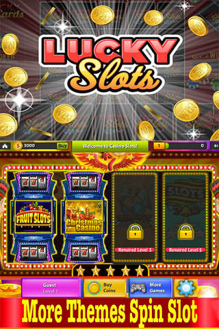 Mega Jackpot Casino Slots: Spin Sloto Game Machines Free!! screenshot 2