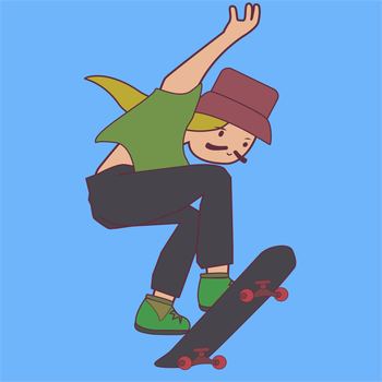 Sk8r Jump LOGO-APP點子