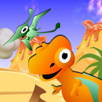 QCat - Toddler's Dinosaur Park Game  (free) LOGO-APP點子