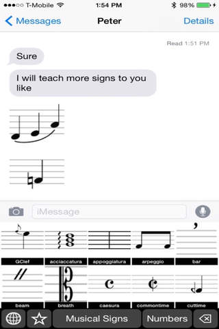 Musical Signs Keyboard Stickers: Chat with Musical Icons on Message and More screenshot 3
