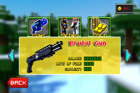 BLOCK Z BATTLE (Zombie Invasion) - MC Shooter Hunter MINI GAME screenshot 4
