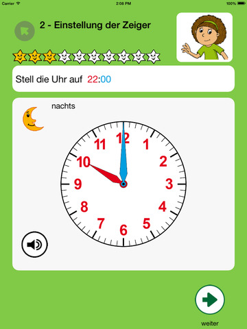 【免費教育App】Die Uhr & Uhrzeit lernen-APP點子