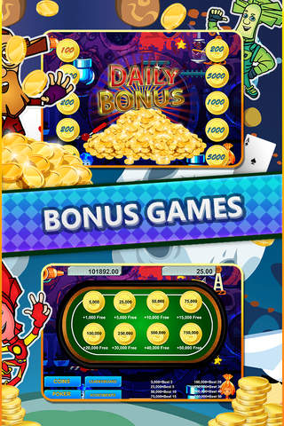Slot Machines & Poker Mega Casino “ The Fixies Slots Edition ” Pro screenshot 3