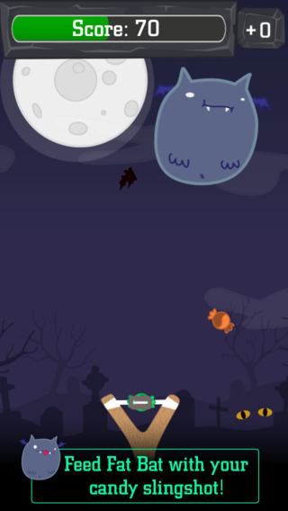 【免費遊戲App】Fat Bat - Halloween Sugar Rush-APP點子
