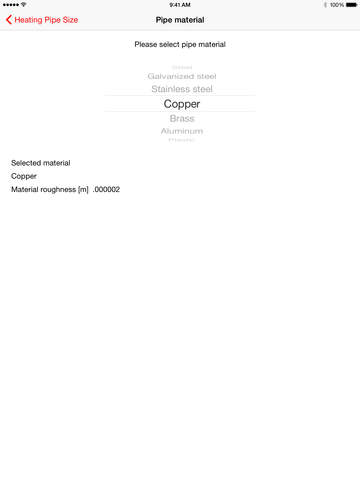 【免費生產應用App】Heating Pipe Size: pipe sizing & pressure drop calculation for hydronic heating & cooling systems-APP點子