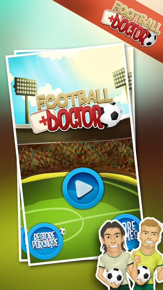 Football Doctor - Treat Crazy Team Players Hit the Goal