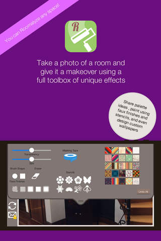 Roomalyzr - Paint and faux finish your room for virtual interior design made easy screenshot 3