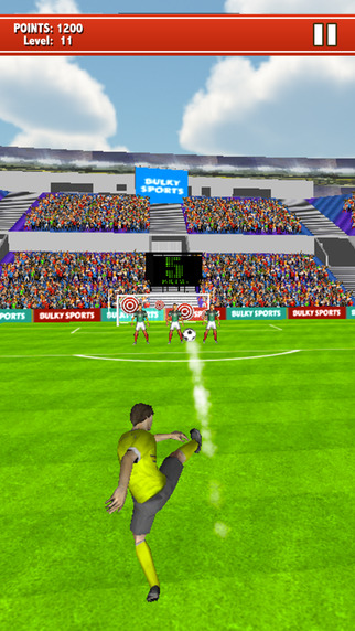 Soccer Kicks 2015 - Ultimate football penalty shootout game by BULKY SPORTS