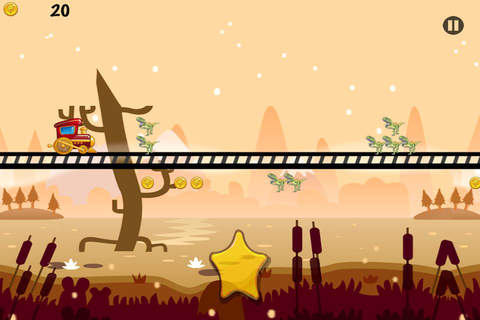 Dino Train Adventure - Fast Prehistoric Runner- Free screenshot 3