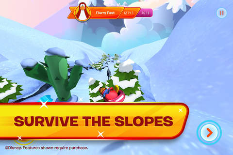 Club Penguin Sled Racer screenshot 2