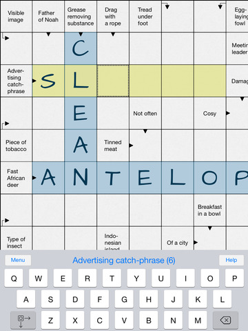 【免費遊戲App】Crossword: Arrow Words for iPad-APP點子