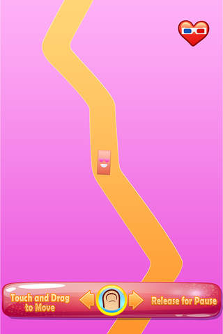 A Flaming Hearty Car Escape - Stay in Tiny Heart Space Race Pro screenshot 3