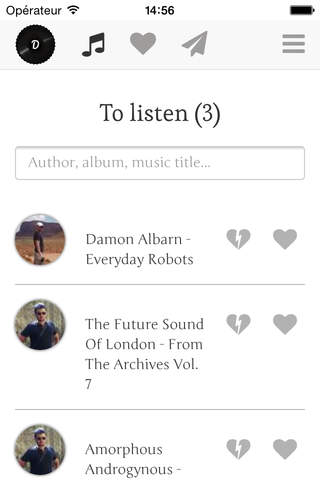 Dosun - Partagez et découvrez de la musique en toute simplicité ! screenshot 2