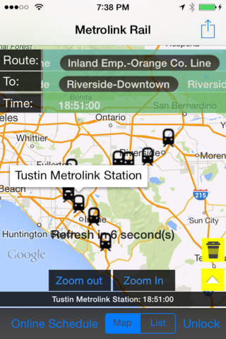 My Metrolink Edition Instant Route and Stop Finder - Trip Planner screenshot 4