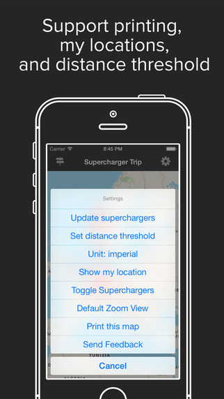 【免費交通運輸App】Supercharger Map Road Trip Planner for Tesla EV Owners-APP點子