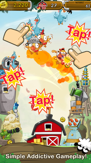 【免費遊戲App】Crazy Farm War-APP點子