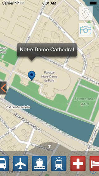 【免費旅遊App】Notre Dame Cathedral Visitor Guide-APP點子