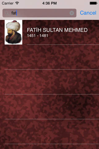 Osmanlı Sultanlarımız screenshot 2