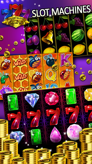 【免費遊戲App】Color Slots - Slot Machines-APP點子