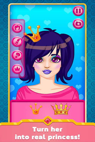 Princess Magic Makeover CROWN screenshot 3