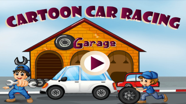 Cartoon Car Racing Game