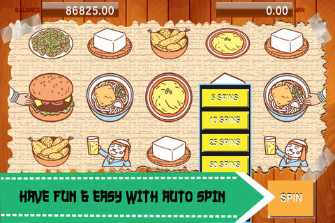 A Yummy Nippon's Style Foods Hunter Machine - Slot Simulator PRO screenshot 3