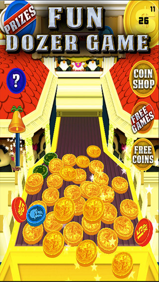 【免費遊戲App】King Coin Dozer Olympus of Carnival Gold - Free Jackpot Arcade Games-APP點子