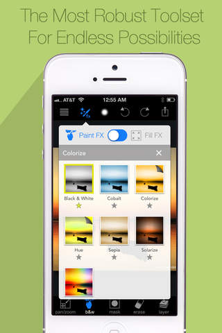 Paint FX Free: Photo Effects Studio for Instagram, Facebook, Flickr & more screenshot 3