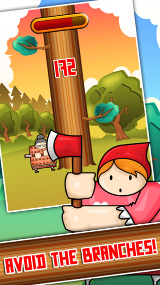 【免費遊戲App】Axe Woman - The First Lumberjack Women - Chopping Timber In The Woods-APP點子