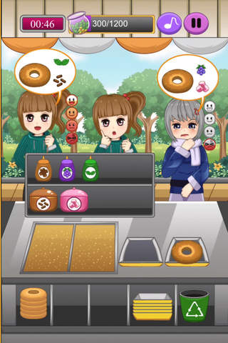 Heavenly Sweet Donuts - Free and funny time management game app for kids about a famous recipe screenshot 2