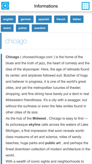【免費旅遊App】Chicago (USA United States) Offline GPS Map & Travel Guide Free-APP點子