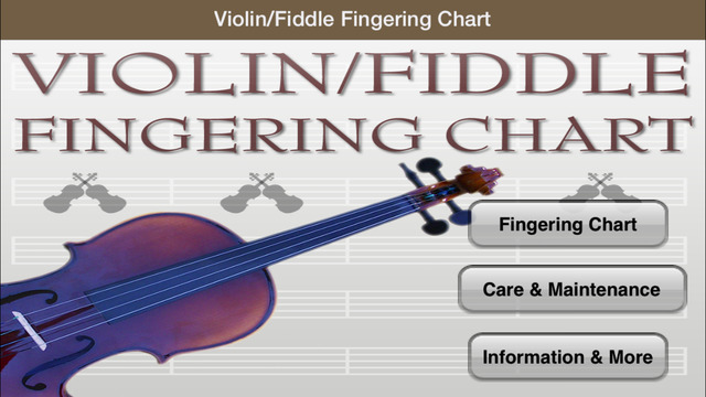 免費下載音樂APP|Violin/Fiddle Fingering Chart app開箱文|APP開箱王