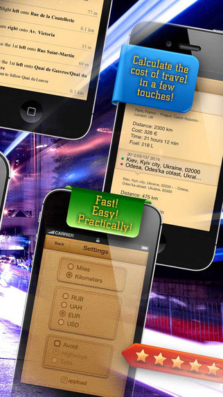 【免費交通運輸App】TrasometrPro – calculation of fuel consumption, cost of the ride and the distance between cities-APP點子