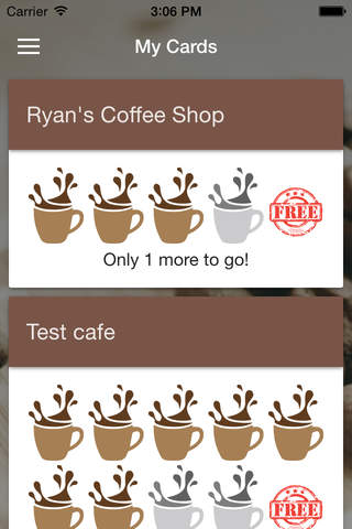 Coffee Wallet screenshot 2