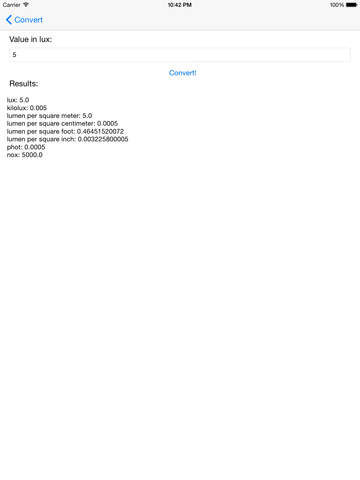 【免費工具App】Illuminance converter-APP點子