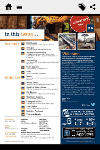 The Construction Index Magazine for iPhone screenshot 3