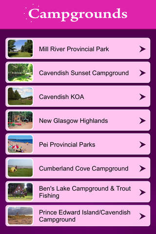 Prince Edward Island Campgrounds screenshot 2