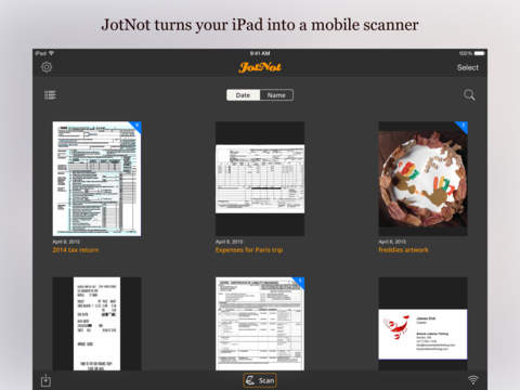 【免費商業App】JotNot Scanner+ | scan PDFs from documents, receipts, faxes, expenses, and whiteboards-APP點子