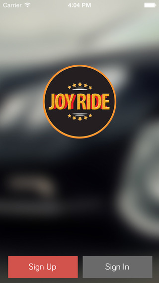 Joy Ride Driver App