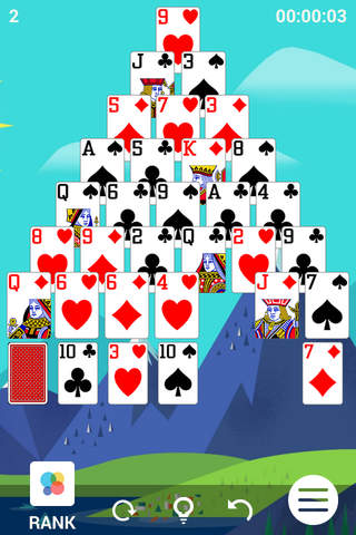 Pyramid Solitaire™ screenshot 2