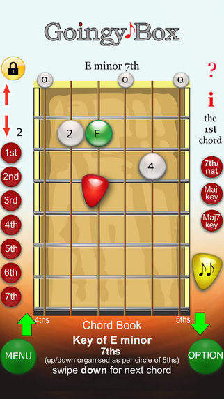 Goingy Box: Chord progressions piano sounds and guitar - learn to play the notes