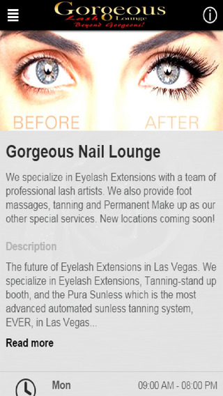 【免費生活App】Gorgeous Lash Lounge-APP點子