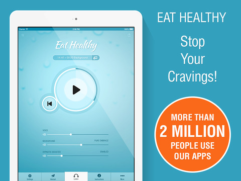 【免費健康App】Eat Healthy Hypnosis - PRO The Recipe for Motivation to Lose Weight and Get Low Belly Fat and Blood Sugar Fast Eating a Health Food Diet-APP點子