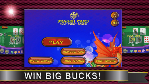 Aaaah Dragon Card Play Poker Video Casino Games for Wild Jackpot