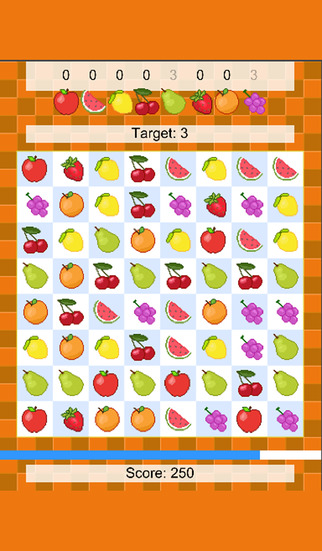 Fruit matcher - A free fun addictive swap match3 and pop puzzle HD game with fruits