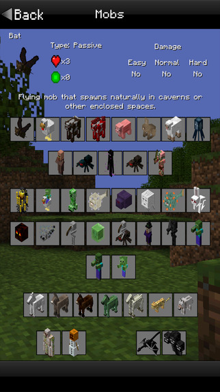 【免費書籍App】CraftHQ - Mobs and Crafting Guide with Skins for Minecraft-APP點子