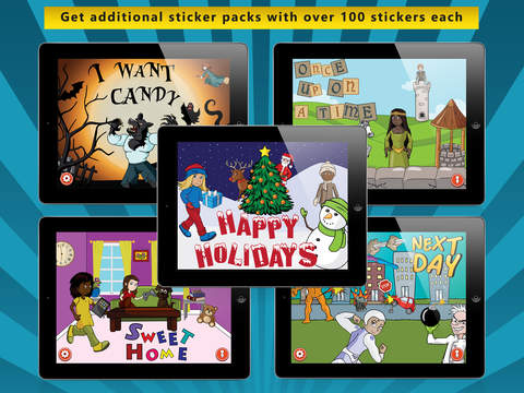Sticker Story - The Free storybook creativity kit for kids