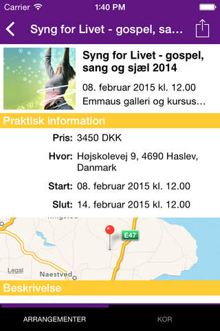 Gospelnation - live gospel i Danmark screenshot 3