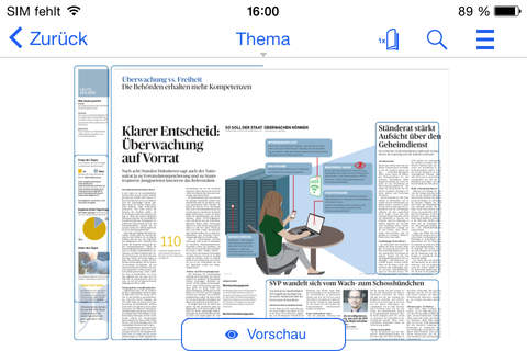 Solothurner Zeitung E-Paper screenshot 3