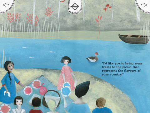 Hamm - The Picnic - a beautiful multicultural children story screenshot 3